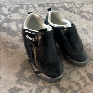 Carter's Black and Gray Kids cleats